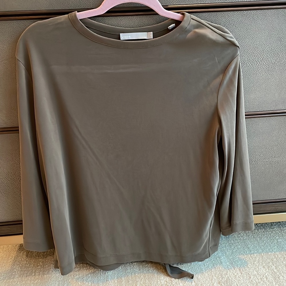 Vince Open Back Top